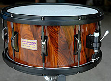 Bolivian Rosewood drum by jonboycross
