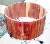 Cedar drum by sadolcourt
