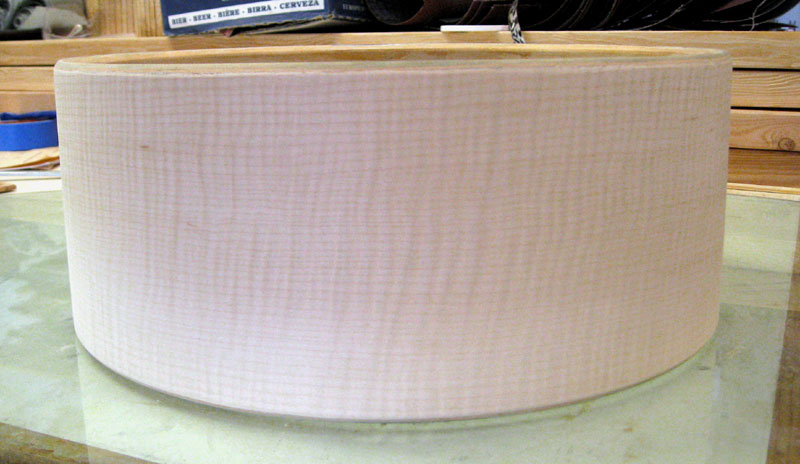 mountainhick's veneer project - ready to cut holes and finish