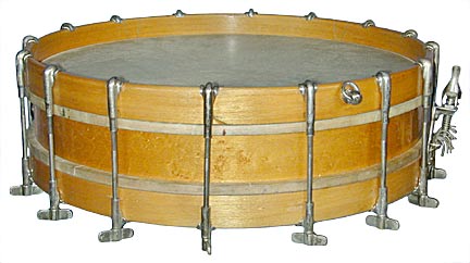 Picture and sound sample of a Unknown maple snare