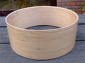 Tom Featherstone's ply drum - completed shell