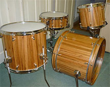 Zebrawood drum by deano