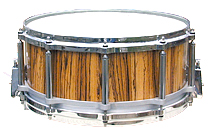Zebrano drum by Koko